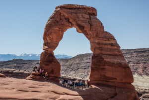 Field Camp 2014 participants at Arches National Park