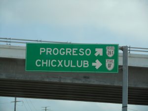 On the road to “Ground Zero,” where the Chicxulub meteorite struck 65M years ago.