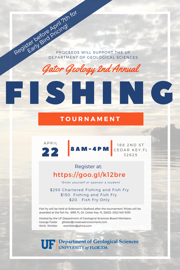 2nd Annual Gator Geology Fishing Tournament 